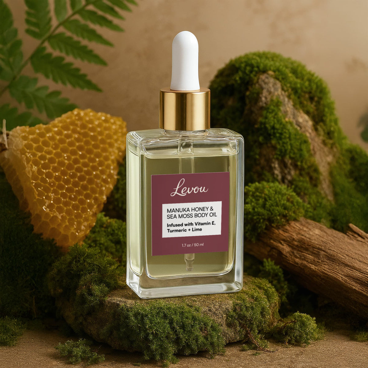 Manuka Honey Sea Moss Post-Shave Oil